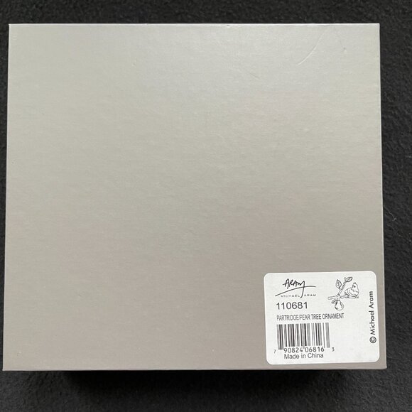 Michael Aram Partridge in Pear Tree Ornament - Picture 2 of 10